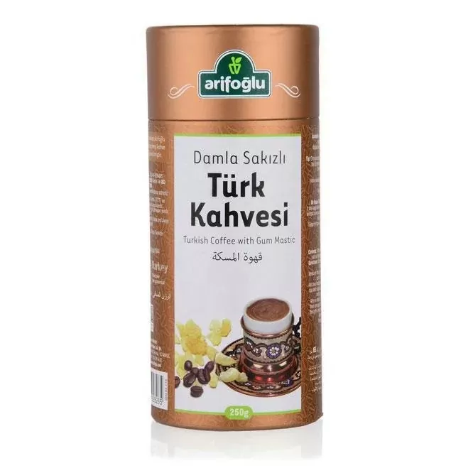 Arifoglu-Mastic-Turkish-Coffee-250G.jpeg Arifoglu Mastic Turkish Coffee, 250G - Image 1