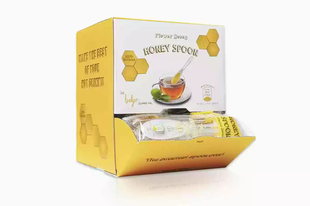Balgo-Honey-Spoon-60-Pieces.jpg Balgo, Honey Spoon, 60 Pieces - Image 1