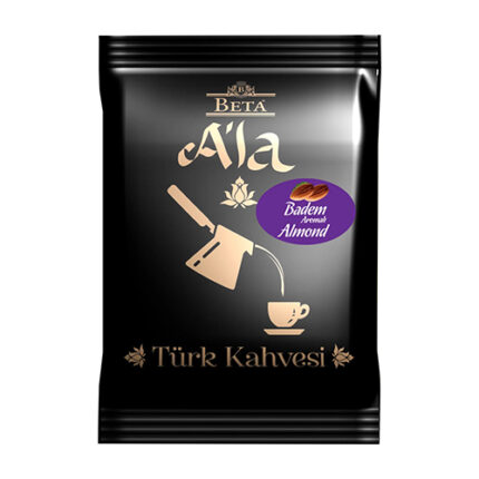 Beta Turkish Coffee, Almond Flavored, 100G