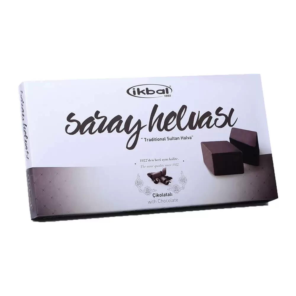 Chocolate-Covered-Palace-Halva-by-Ikbal-250G.jpg Chocolate Covered Palace Halva by Ikbal, 250G - Image 1