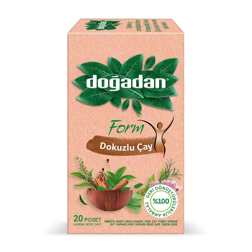 Dogadan-Form-with-9-Herbs-20-Teabags.jpg Dogadan Form with 9 Herbs, 20 Teabags - Image 1