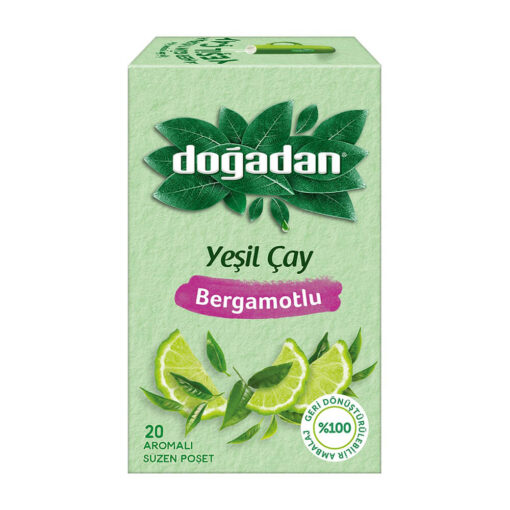 Dogadan Green Tea with Bergamot 20 Teabags