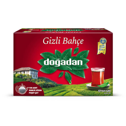 Dogadan Secret Garden Turkish Black Tea 100 Tea Pot Sachets
