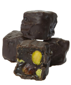 Haci Bekir Chocolate Covered Turkish Delight with Pistachio