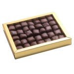 Chocolate Covered Turkish Delight with Pistachio 250G, Haci Bekir