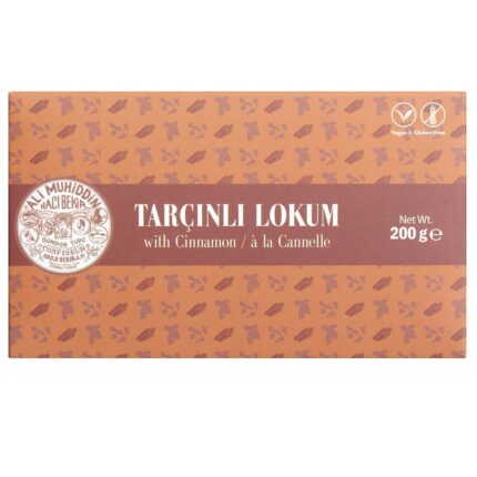 Turkish Delight with Cinnamon 200G, Haci Bekir