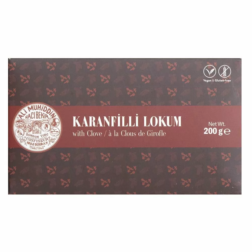Haci-Bekir-Turkish-Delight-with-Clove-Box.jpg Turkish Delight with Clove 200G, Haci Bekir - Image 1