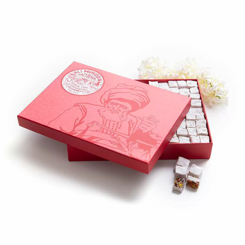 Haci-Bekir-Turkish-Delight-with-Pistachio-Special-Box1-1200G.jpg Turkish Delight with Pistachio, Special Box 1200G, Haci Bekir - Image 2