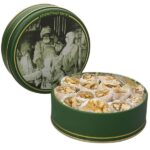 Turkish Delight with Walnut, Metal Box 450G, Haci Bekir