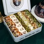 Assorted Turkish Delight, Metal Box 1100G, Hafiz Mustafa - Image 2