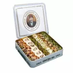 Assorted Turkish Delight, Metal Box 1100G, Hafiz Mustafa
