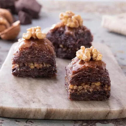Chocolate Baklava with Walnut, Hafiz Mustafa