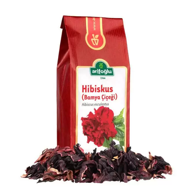 Hibiscus-Tea.jpg Hibiscus Tea, Arifoglu, 100G - Image 1