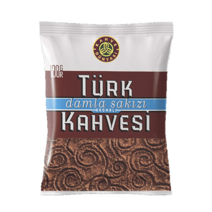 Kahve Dunyasi Turkish Coffee with Gum Mastic, 100G