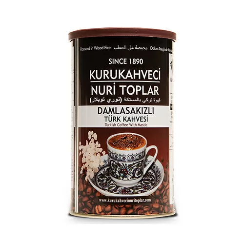 Kurukahveci-Nuri-Toplar-Turkish-Coffee-with-Gum-Mastic-250G.jpg Kurukahveci Nuri Toplar, Turkish Coffee with Gum Mastic, 250G - Image 1