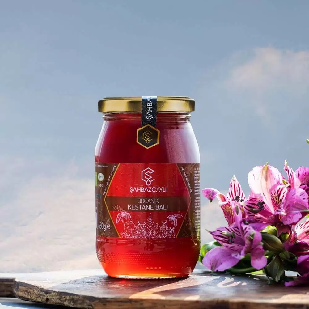 Natural-Chestnut-Honey-450G.jpg Natural Chestnut Honey, 450G - Image 1
