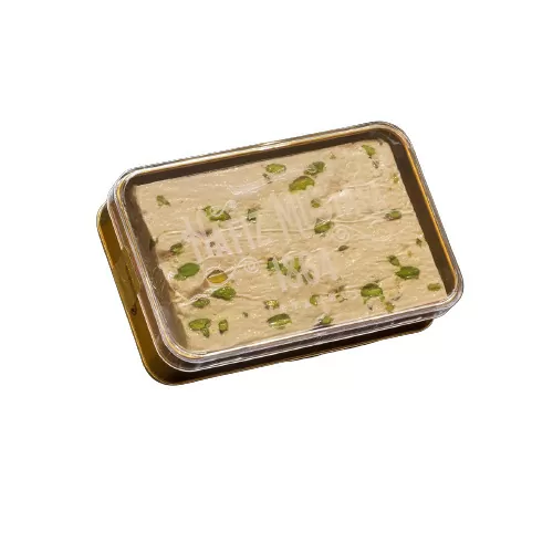Natural-Halva-with-Pistachio-450G-Hafiz-Mustafa.jpg Natural Halva with Pistachio, Hafiz Mustafa, 450G - Image 1
