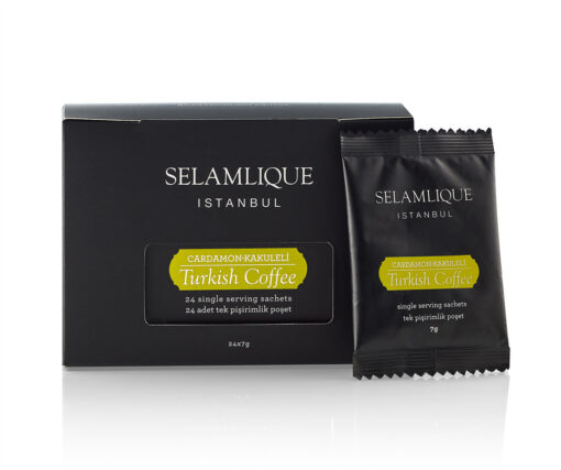 Selamlique Cardamon Turkish Coffee 24x7G Packs