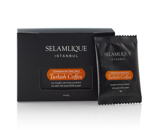 Selamlique Cinnamon Turkish Coffee 24x7G Packs