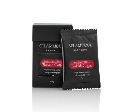 Selamlique Dark Roast Turkish Coffee 7x7G Packs