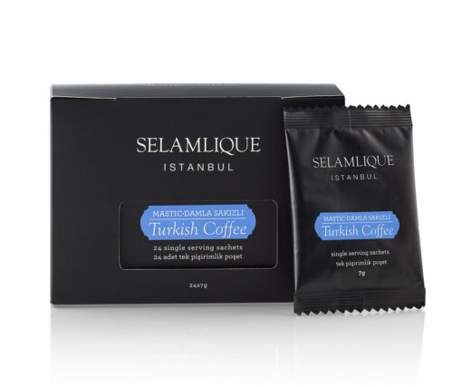 Selamlique Mastic Turkish Coffee 24x7G Packs