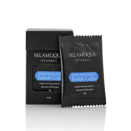 Selamlique Mastic Turkish Coffee, 7x7G Packs