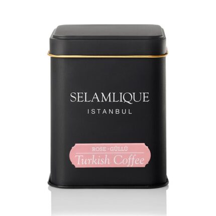 Selamlique Turkish Coffee with Rose, 125G