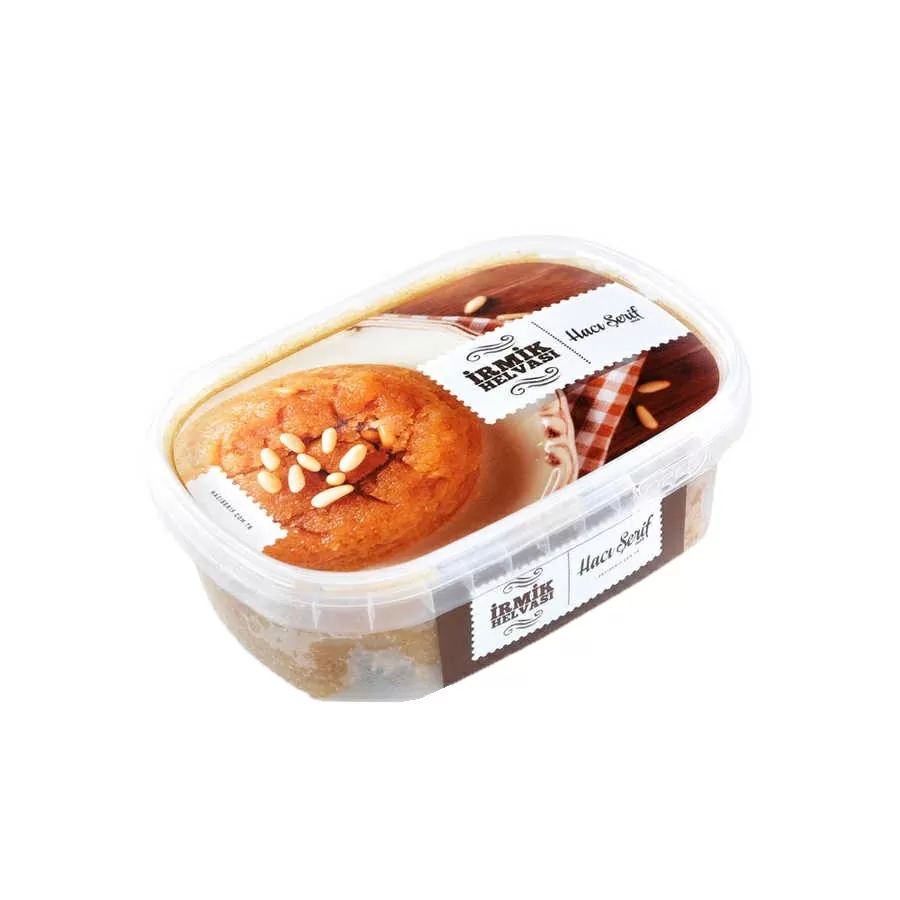 Semolina-Halva-500G-Haci-Serif.jpg Semolina Halva, 500G, Haci Serif - Image 1