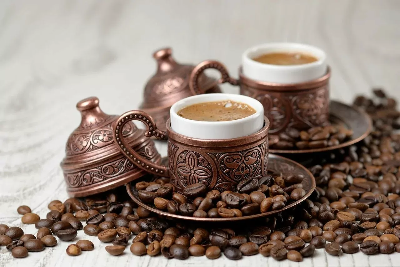 Turkish-Coffee-Cups.jpeg Beta Double Roasted Turkish Coffee, 100G - Image 2