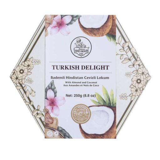 Turkish Delight with Almond and Coconut