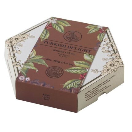 Turkish Delight with Coffee 325G, Haci Bekir