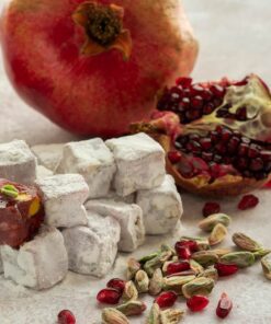 Turkish Delight with Pomegranate and Pistachio