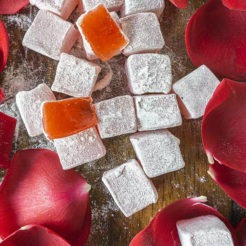Grand Bazaar Online Shopping 61 Turkish Delight with Rose