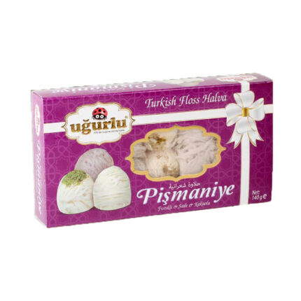 Turkish Pismaniye with Plain, Pistachio, Cocoa, 140G
