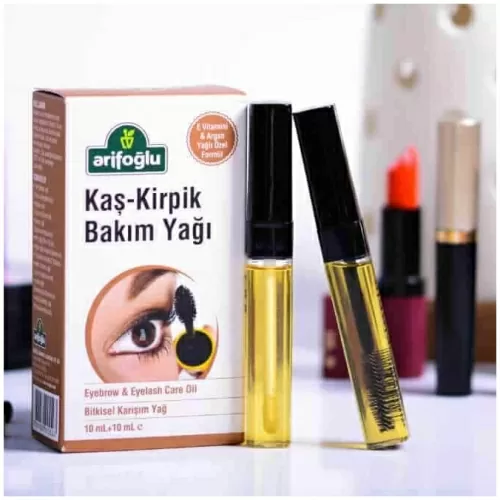 eyebrow-eyelash-care-oil Arifoglu Pure Black Eyebrow & Eyelash Care Oil - Image 1