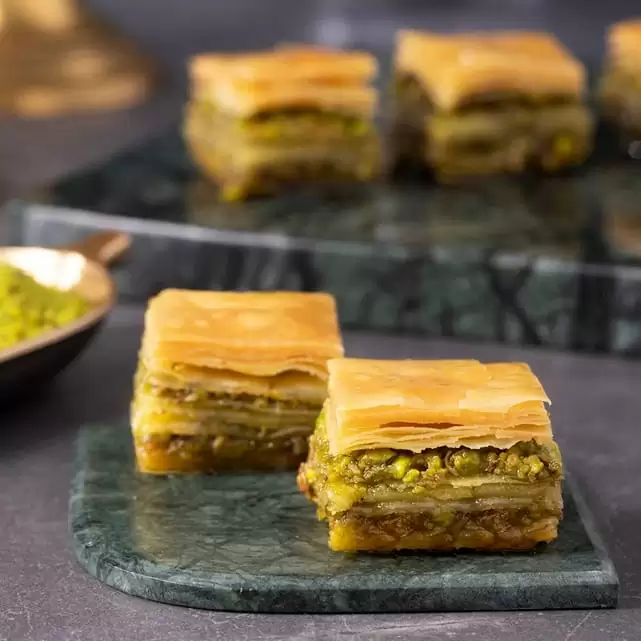 Gluten Free Baklava with Pistachio Gluten Free Baklava with Pistachio