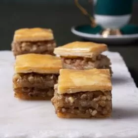 Gluten Free Baklava with Walnut