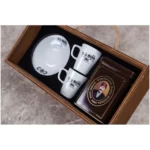 Turkish Coffee Set for 2 in Wooden Box, Hafiz Mustafa - Image 3