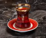 Tea Set of 2 in a Wooden Box, Hafiz Mustafa - Image 2