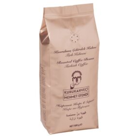Roasted Turkish Coffee Beans, Kurukahveci Mehmet Efendi, 500g – 17.64oz