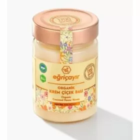 Organic Creamed Flower Honey, Egricayir, 450g (15.87oz)